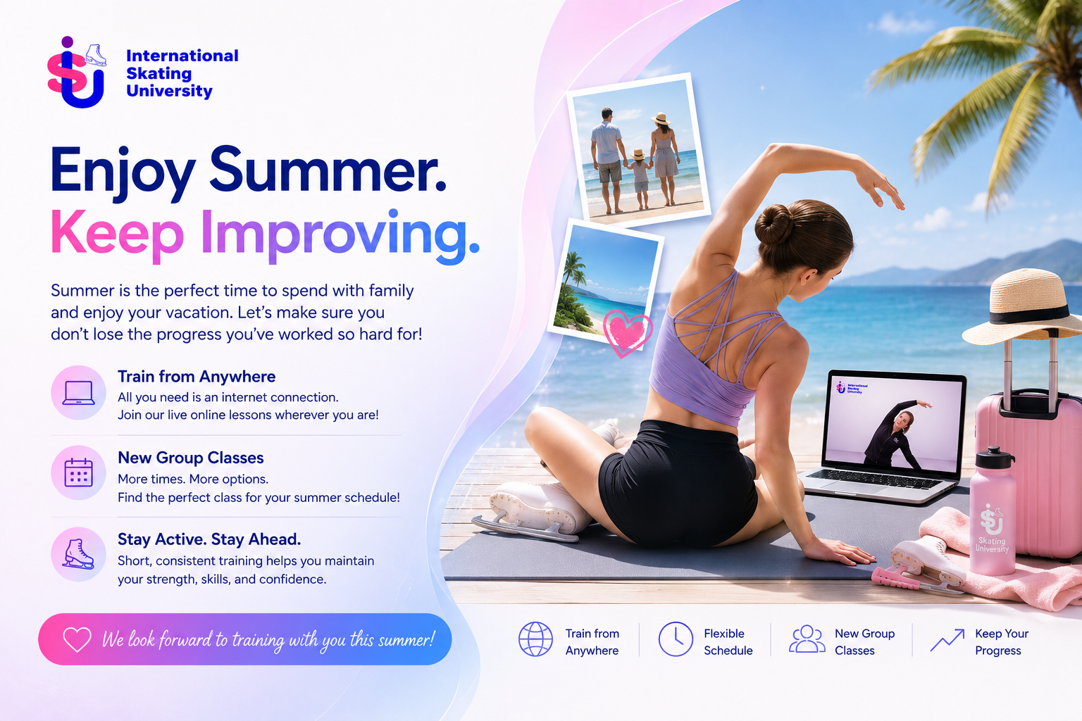 Make the most of summer without losing your Progress